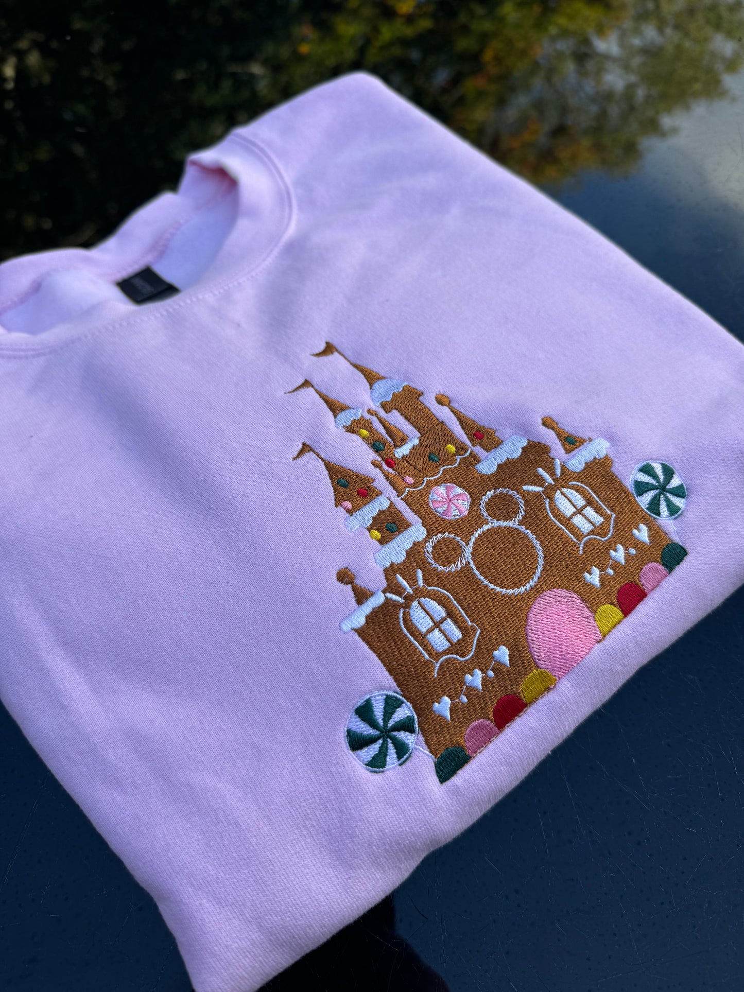 Gingerbread Castle Jumper