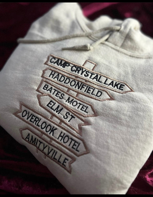 Horror Locations Hoodie