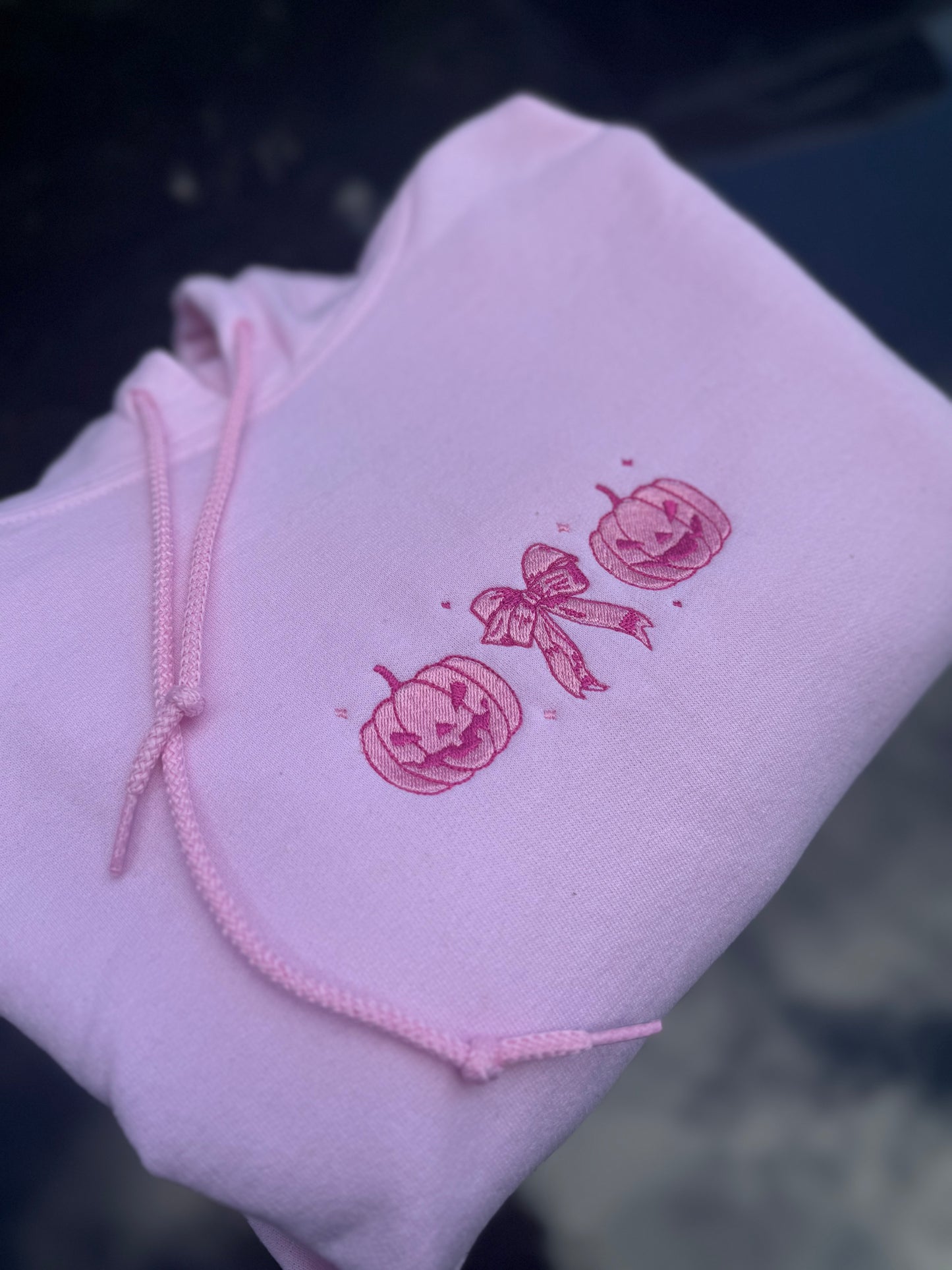 Pink Pumpkin Hoodie