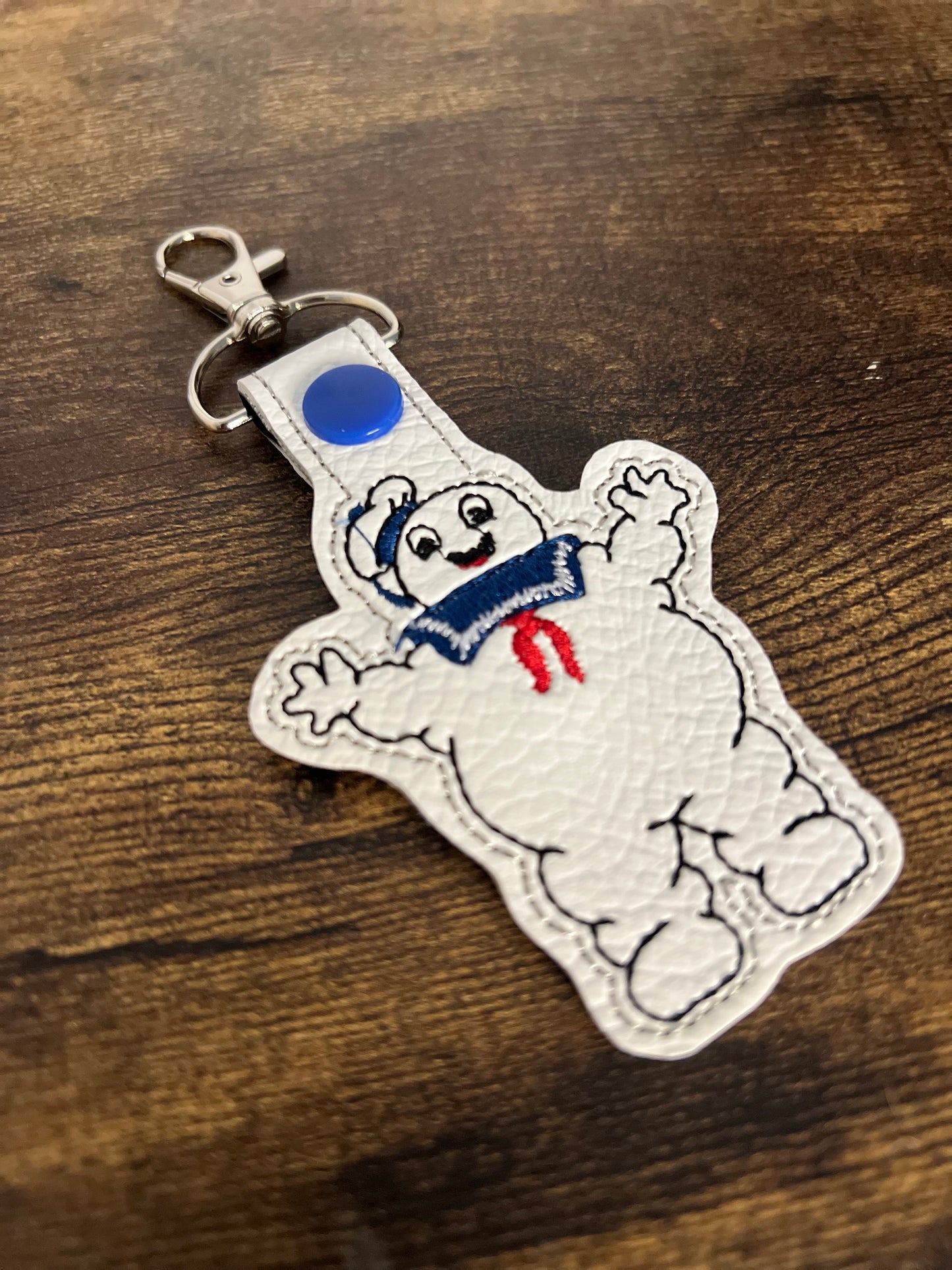 Marshmallow Man Keychain