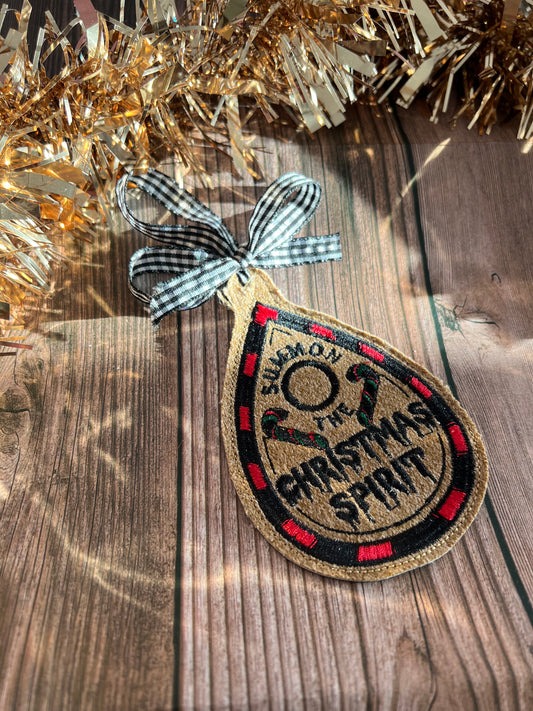 Christmas Spirit Ornament