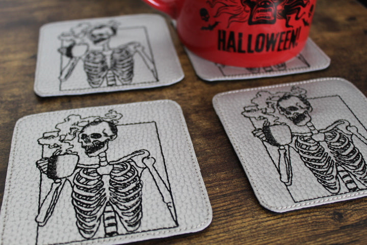 Skeleton Coasters