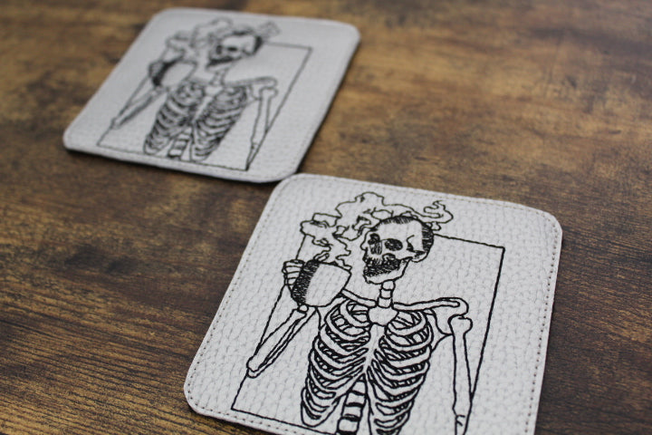 Skeleton Coasters