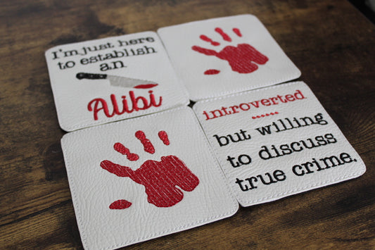 True Crime Coasters