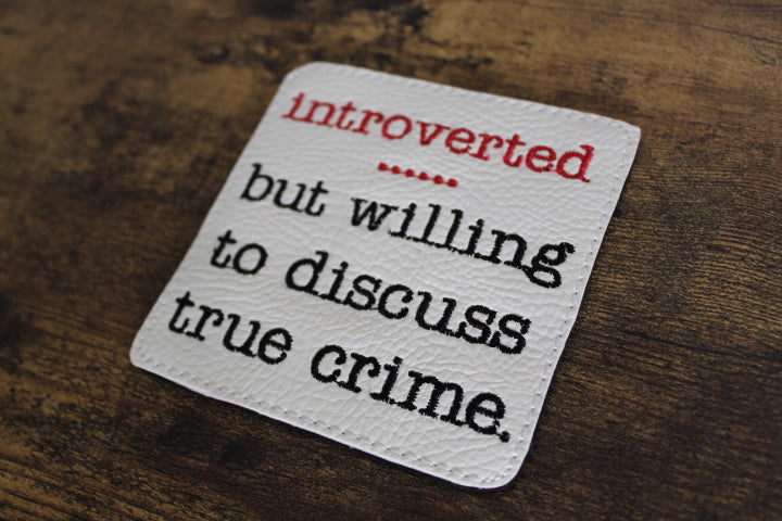 True Crime Coasters