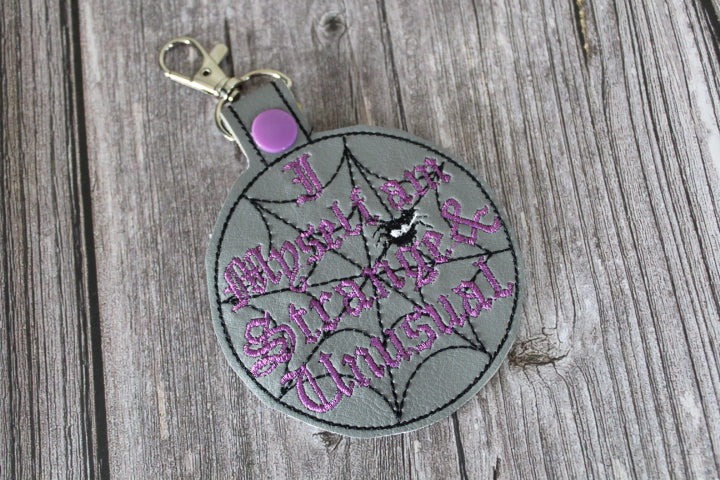 Ghost Host Saying Keychain