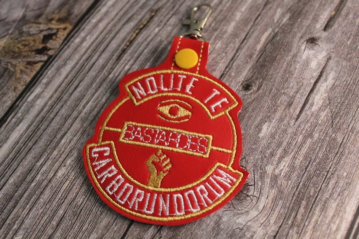 Handmaids Tale/Nolite Te Bastardes Carborundorum Keychain