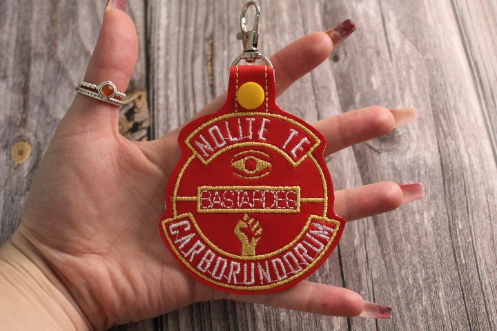 Handmaids Tale/Nolite Te Bastardes Carborundorum Keychain