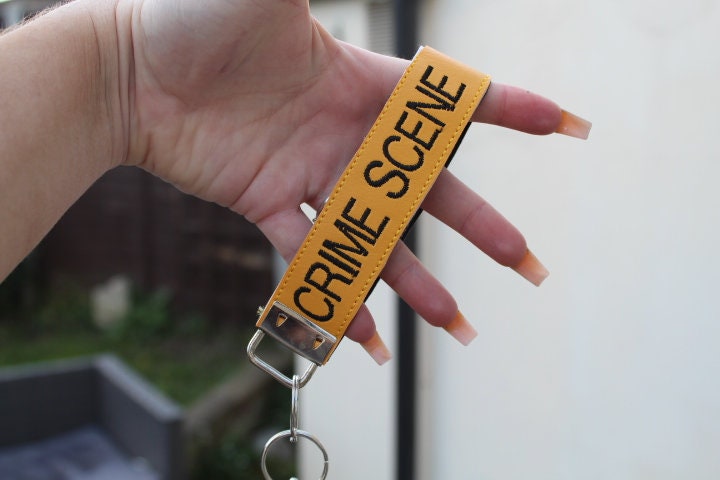 Crime Scene Wristlet/Keychain