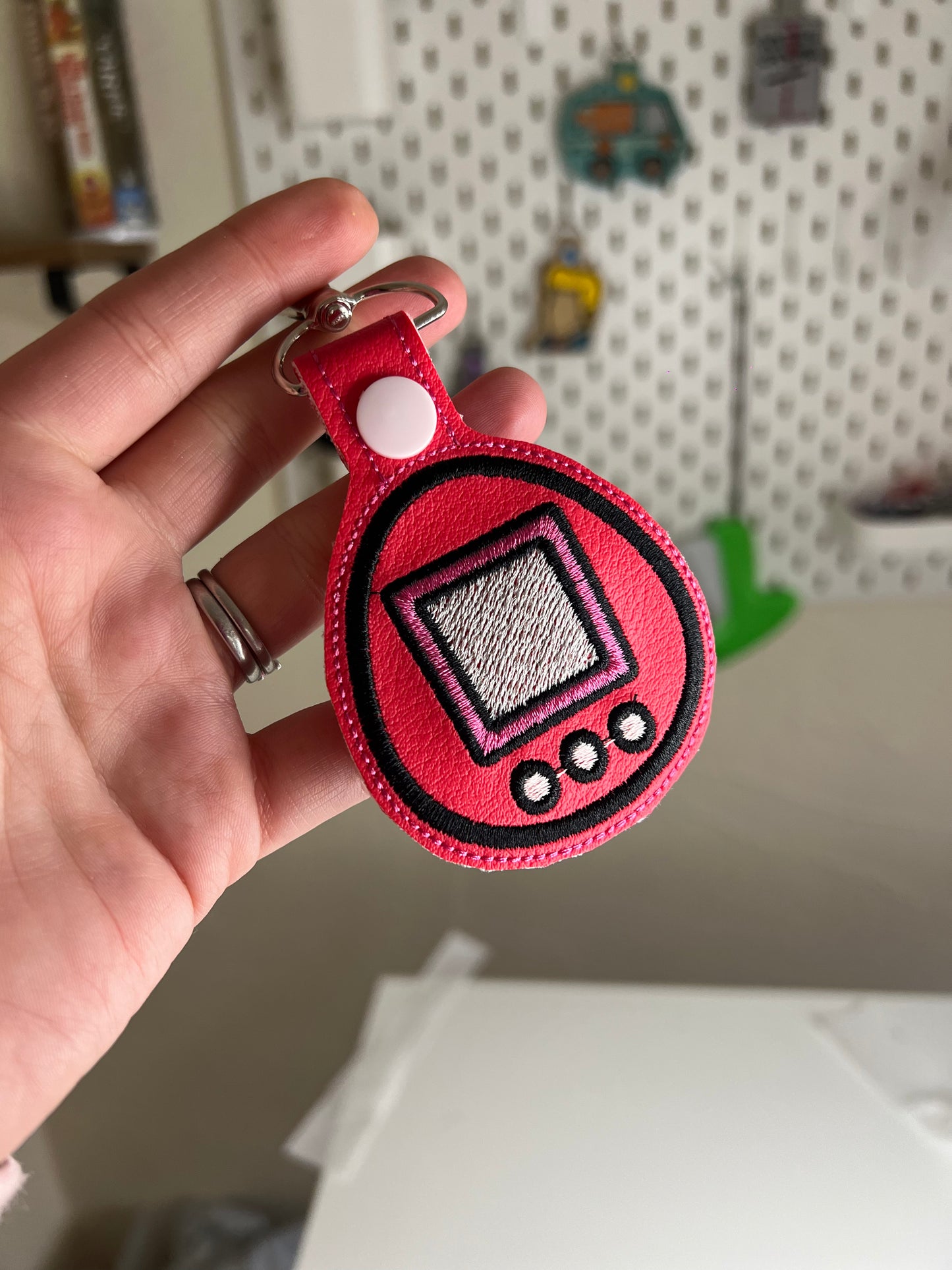 Tamagotchi Keychain